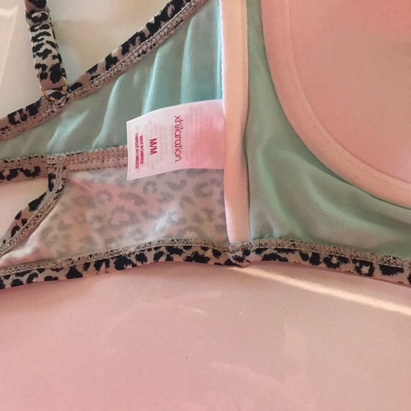 Leopard Print Push Up bikini top - Picture 2 of 2